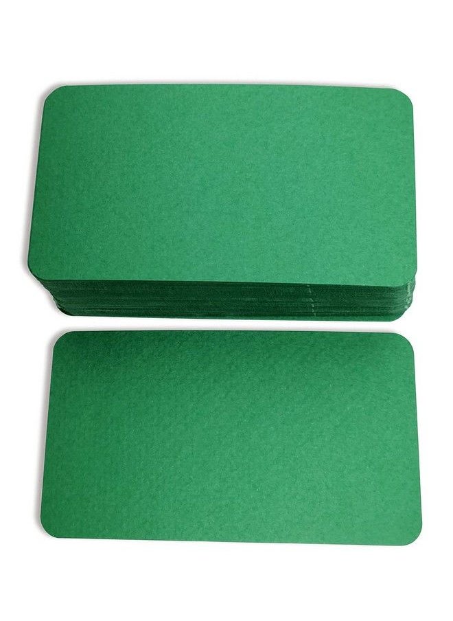 PPAPPAPPIYO 3.5X2 Blank Color Index Cards (100) Paper Blank (Green)  - Image 3