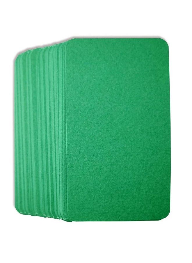 PPAPPAPPIYO 3.5X2 Blank Color Index Cards (100) Paper Blank (Green)  - Image 4