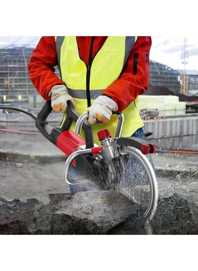 شفرة منشار حلقة الماسية للخرسانة قطر 16 بوصة عمق قطع 12 بوصة - Image 5