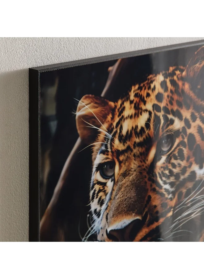 Home Box Fossel Tiger Framed Picture - 50x70x2.5 cm