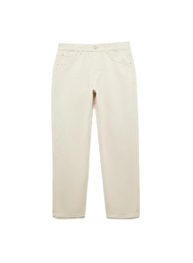 Koton  Vintage Straight Jeans for Men | Best Price UAE