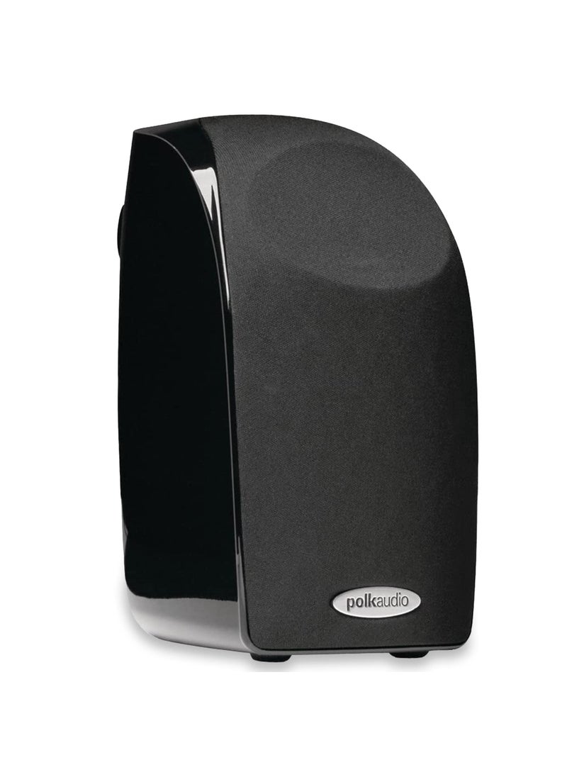 Polk Audio Polk Audio Blackstone TL1 Satellite Speaker (Single, Black) | PowerPort Technology | Hi-Gloss Blackstone Finish | Compact Size, Crisp Sound | Pair with TL Series for Complete Home Entertainment  - Image 1