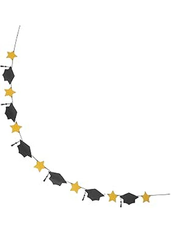 Graduation Party Star Banner Garland Easy Assembly Decoration For Class Of Kindergarten To University - Image 1