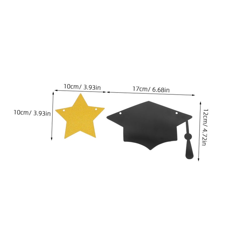 Graduation Party Star Banner Garland Easy Assembly Decoration For Class Of Kindergarten To University - Image 3