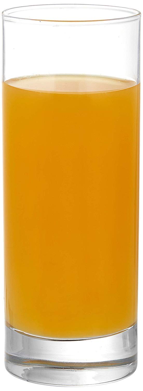 TAGROCK High Ball Heavy Base Water Juice Glass Set Set of 6 Transparent 355 ml - Image 3