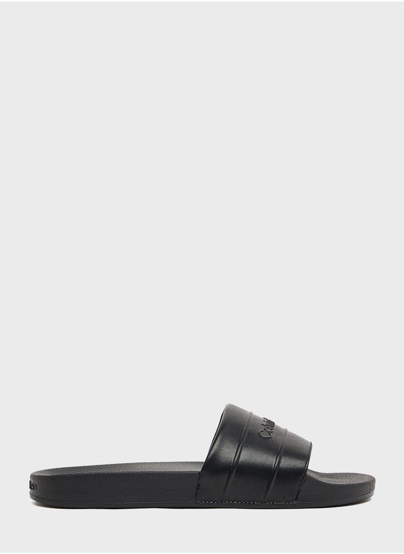 CALVIN KLEIN - Recycled Pool Slides - Image 1