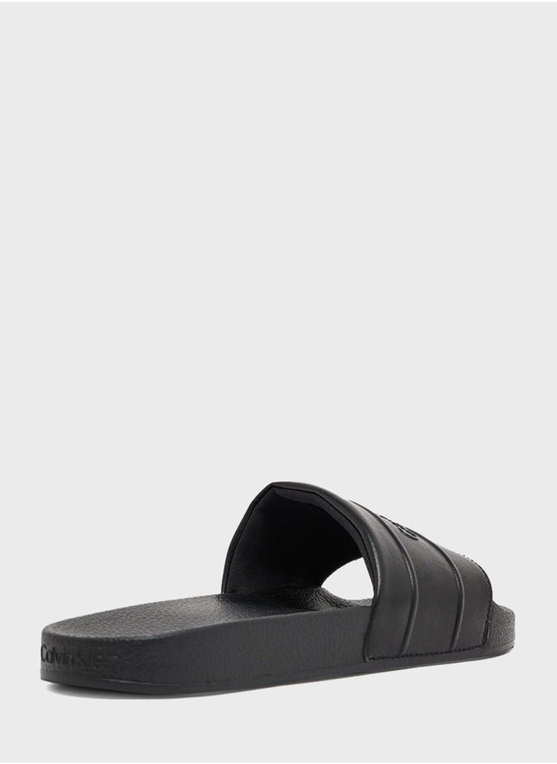 CALVIN KLEIN - Recycled Pool Slides - Image 1