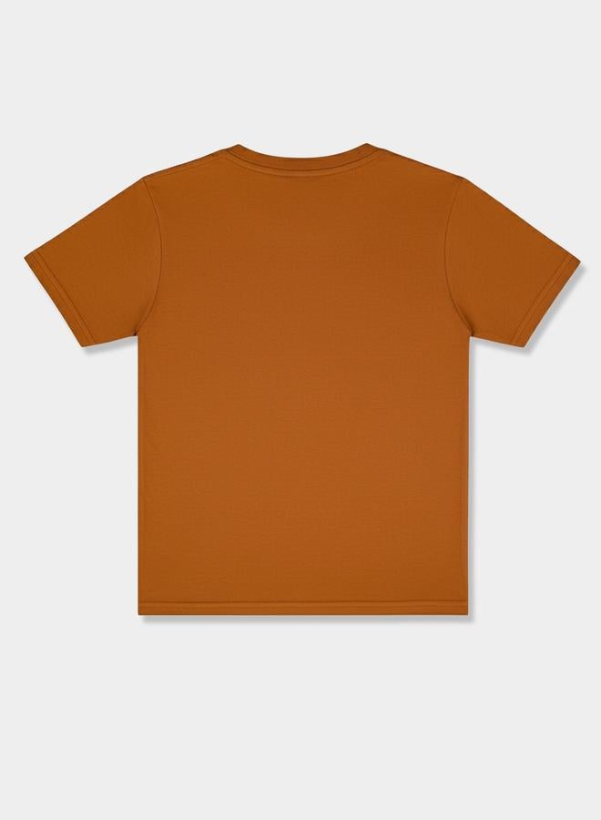 سوبر مان تيشيرت عصري بياقة دائرية وطبعة جرافيك - Image 2