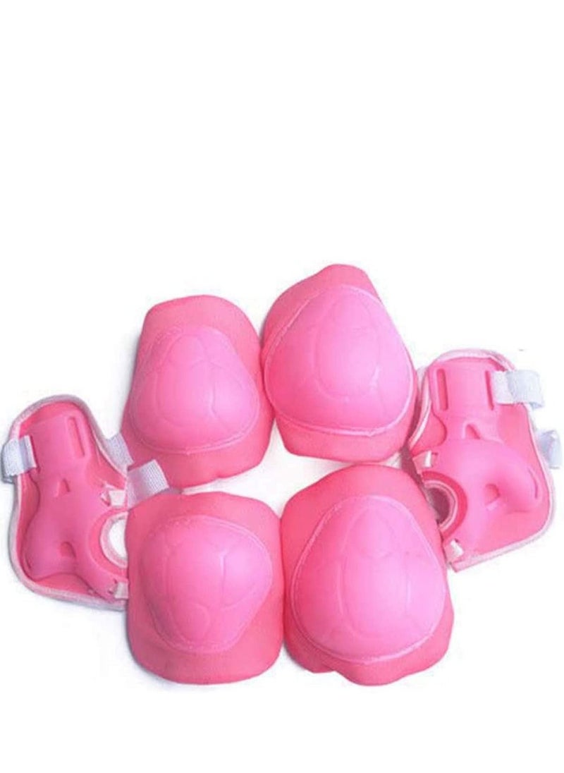 Dubkart - 7PCS/SET Universal Children Kids Protective Gear Set Comfortable Scooter Skate Roller Cycling Knee Pads Elbow Pads Set - Image 1