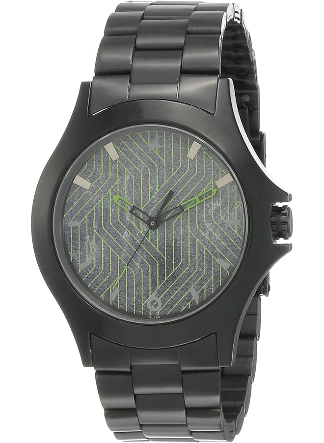 فاستراك ساعة رجالية أنالوج بمينا متعدد الألوان 3220Nm01 متعددة الألوان رمادي وأخضر - Image 1