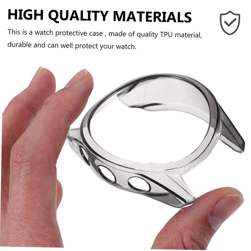 Approach S62 Transparent TPU Watch Shell Scratch Proof Protector Install Remove - Image 4