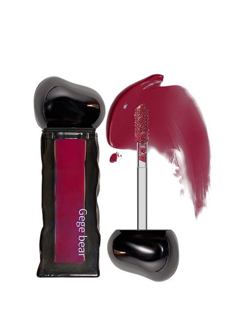 Iceberg Lava Moistened Lip Gloss, Mirror Glossy, Long-Lasting, Nonstick Cup Liquid Lipstick to Plump Lips and Improve Complexion