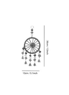 BARBET BARBET Gota Patti Bangle Bells Decorative Wall Latkan Toran for Main Door Entrance Ganpati Navratri Door Hangings for Home Decoration Diwali Decoration Items for Home Decor Pack of 6  - Image 5