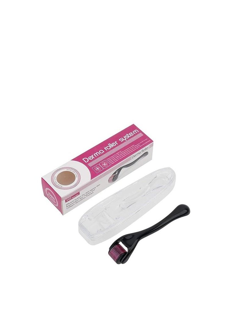 Derma Roller - Roller 0.5 Microneedle for Face Body Skin Regeneration Facial Dermarolling for Beard Hair Regrowth 0.5mm Micro Needling for Wrinkle Stretch Marks Scar Cellulite Women Men - Image 1