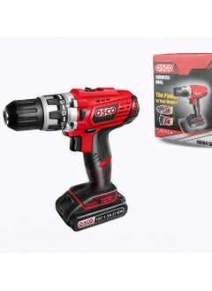 OSCO-TOOLS Osco Drill 18V Lithium Battery 13mm - 1 Battery Drill Concrete, Metal, Wood, Screwdriver -40004sp  - Image 3