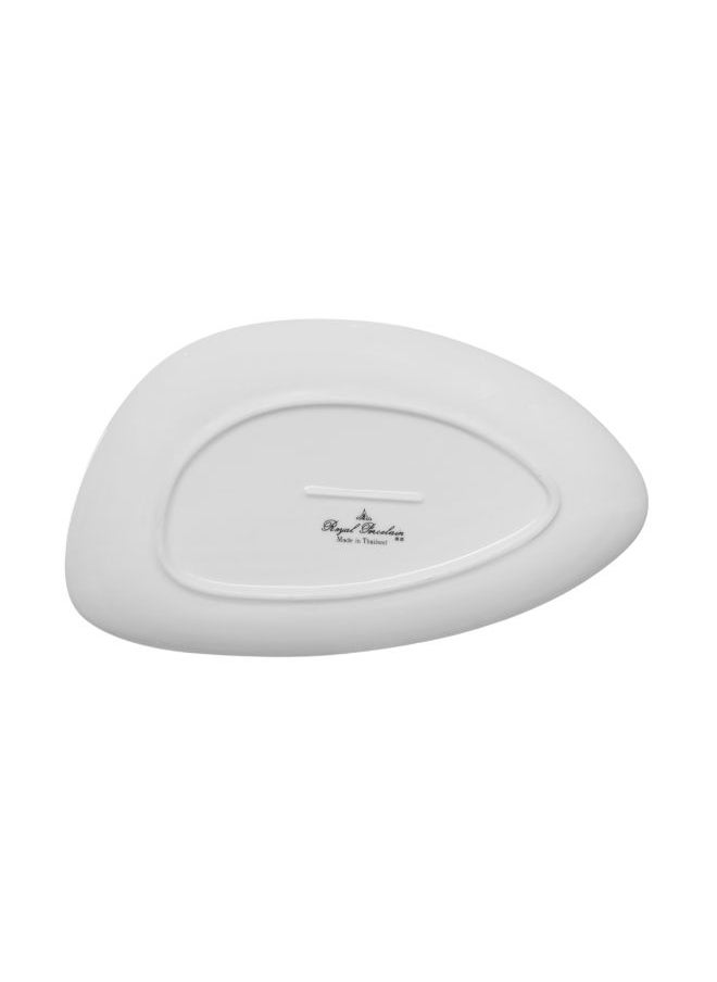 Royal Porcelain Royal Porcelain Snack Plate Shape Mood 15 x 25.5 CM White  - Image 1