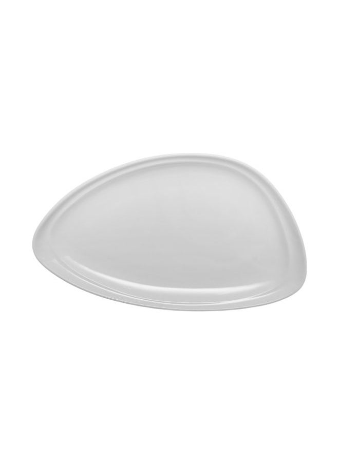 Royal Porcelain Royal Porcelain Snack Plate Shape Mood 15 x 25.5 CM White  - Image 2