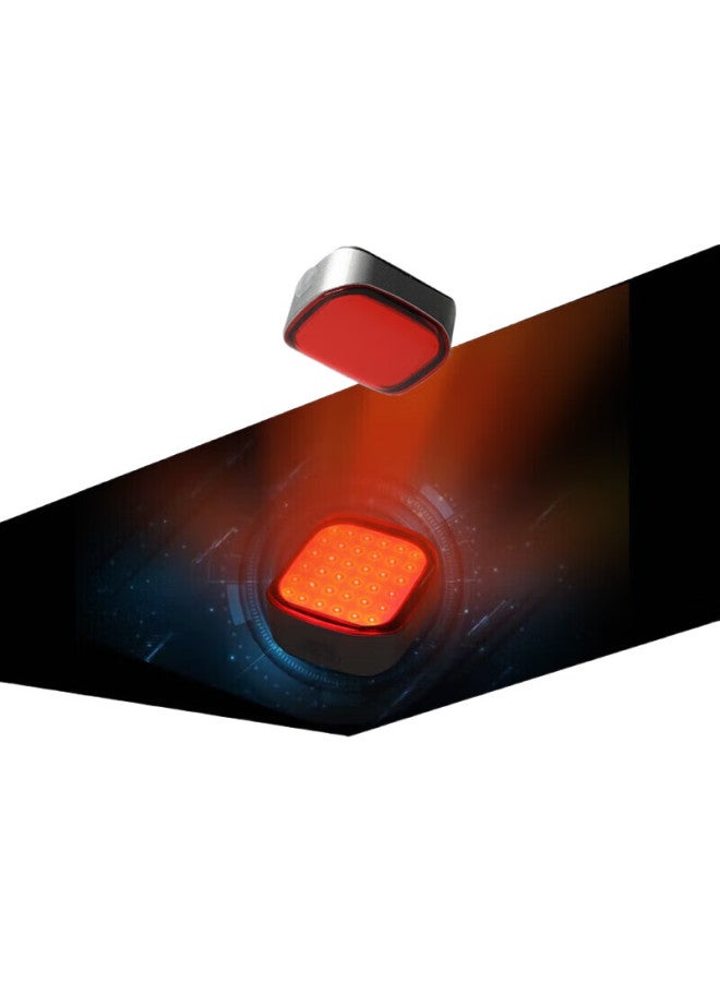 Addview Bicycle Tail Light, Smart Sensor Brake, Night Riding Tail Light, Mountain And Road Bike Tail Light - Image 1