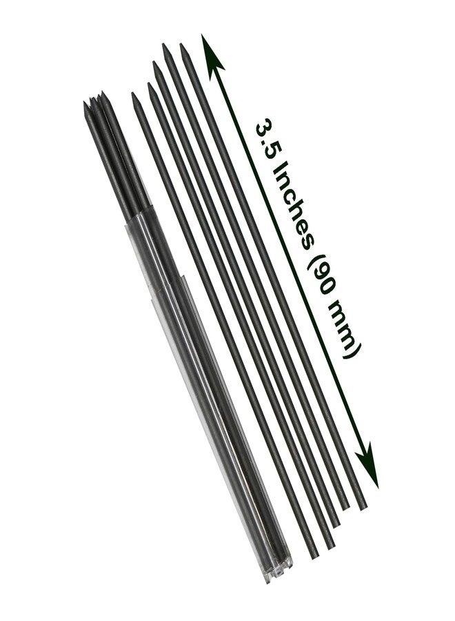Maydahui 100 Pieces HB Lead Refills 2.0 mm Smooth Mechanical Pencil Refills Break Resistant Bold Thickness Graphite 20 Leads Per Tube for Drawing Project Painting Compasses Core - Image 2