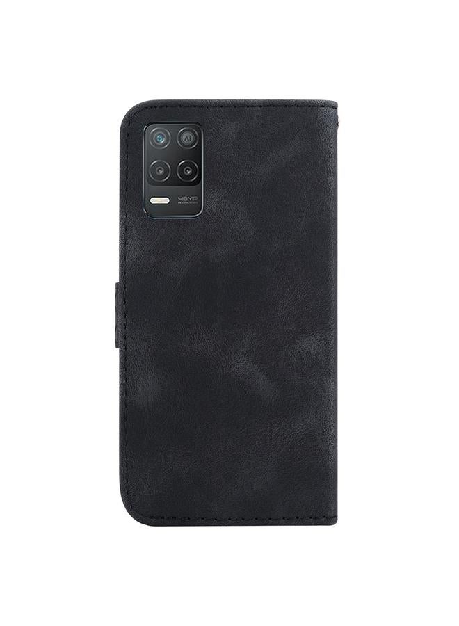 S-TOP Case For Realme 8 5G Global / V13 5G / Q3 5G Seven-shaped Embossed Leather Phone Case - Image 3