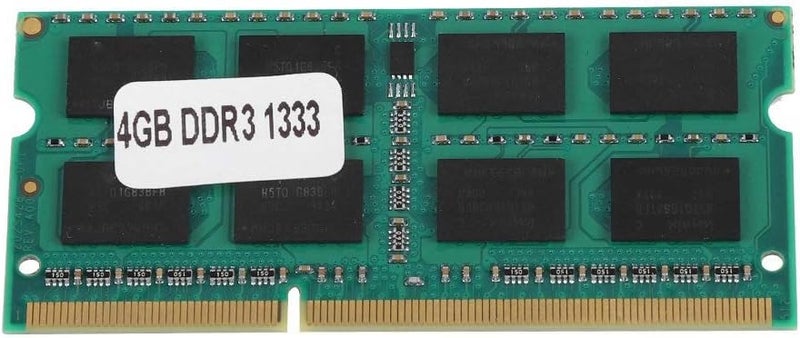 ذاكرة DDR3 4GB 1333MHz لجهاز الكمبيوتر المحمول، نقل بيانات سريع، توافق واسع مع إنتل، 204 دبوس مقاومة عالية للتداخل، قم بالتوصيل وشغل الجهاز، لا حاجة لبرامج تشغيل - Image 4