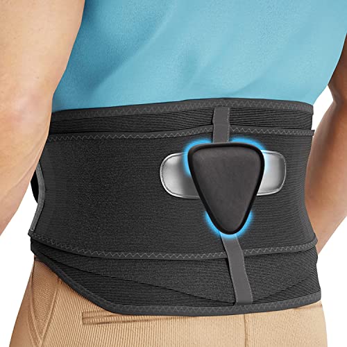 Modvel Back Brace for Lower Back Pain Women and Men Lumbar Support Belt for Sciatica Herniated Disc Muscle Strain Adjustable Breathable Work Brace with 6 Stays Support for Posture Size XXXL - Image 2