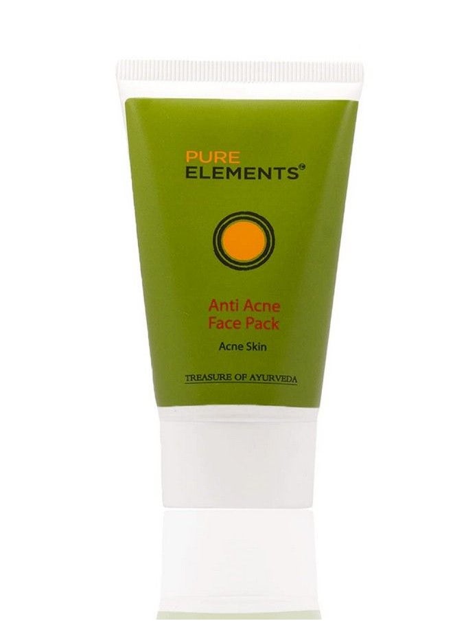 Pure Elements - Anti Acne Face Pack Lightens Acne Scars And Dark Spots (100) - Image 1
