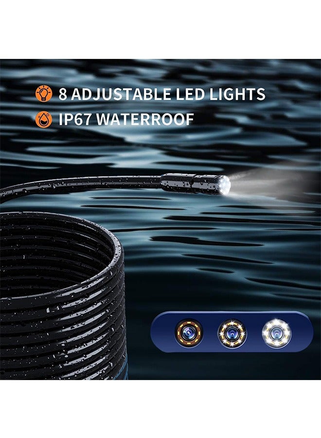 Generic Borescope, Endoscope Camera with Light, IP67 Waterproof Endoscope, 1080P HD Inspection Camera, Borescope Camera with Light, 16.5ft Flexible Endoscope Camera, Gadgets for Men - Image 3