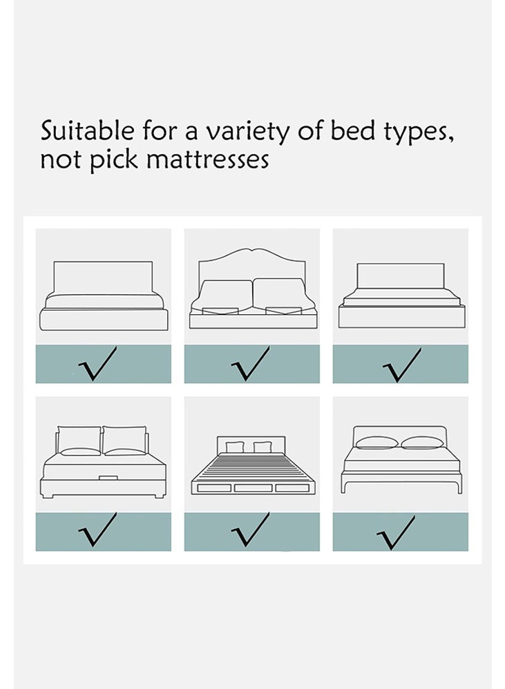 0TO1 TECH Toddler Bed Rails for Crib, Adjustable Height Children's Bed Guardrails, Suitable for Full-Size Beds (1.8M) - Image 5