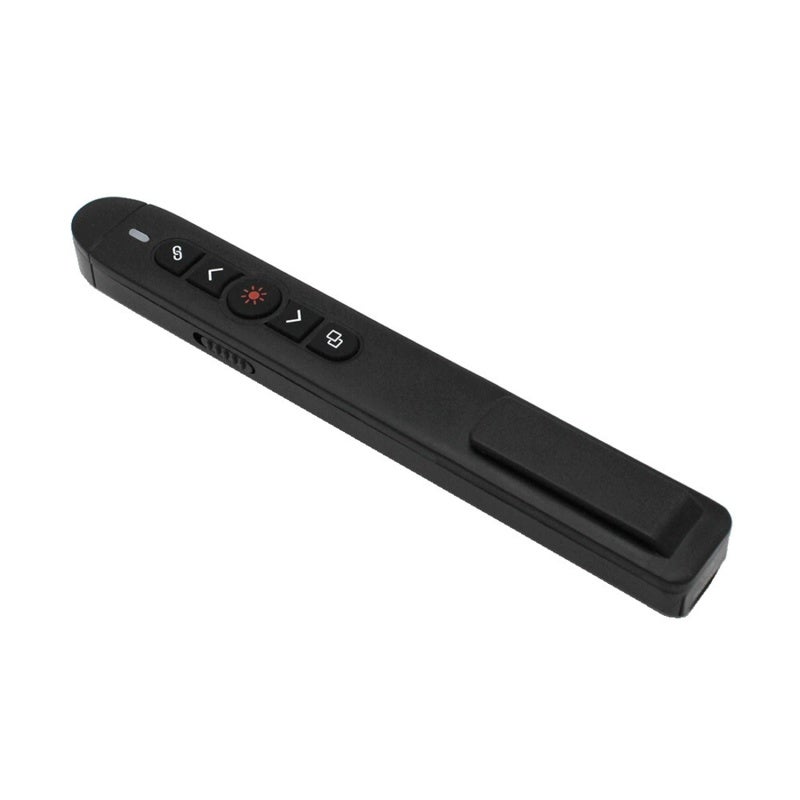 جهاز عرض تقديمي لاسلكي قابل لإعادة الشحن مع مؤشر RF 2.4 جيجاهرتز USB جهاز تحكم باوربوينت للتدريس والاجتماعات وحفلات الزفاف - Image 3