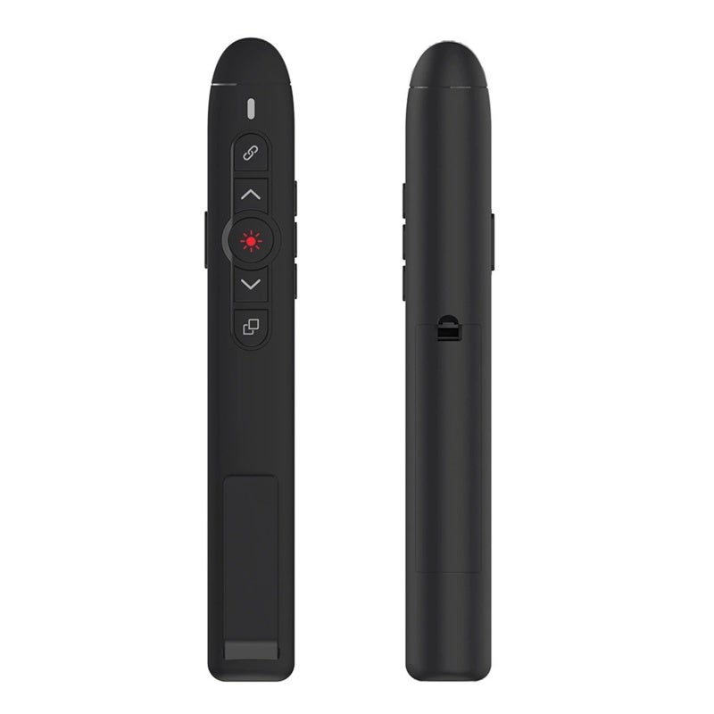 جهاز عرض تقديمي لاسلكي قابل لإعادة الشحن مع مؤشر RF 2.4 جيجاهرتز USB جهاز تحكم باوربوينت للتدريس والاجتماعات وحفلات الزفاف - Image 4