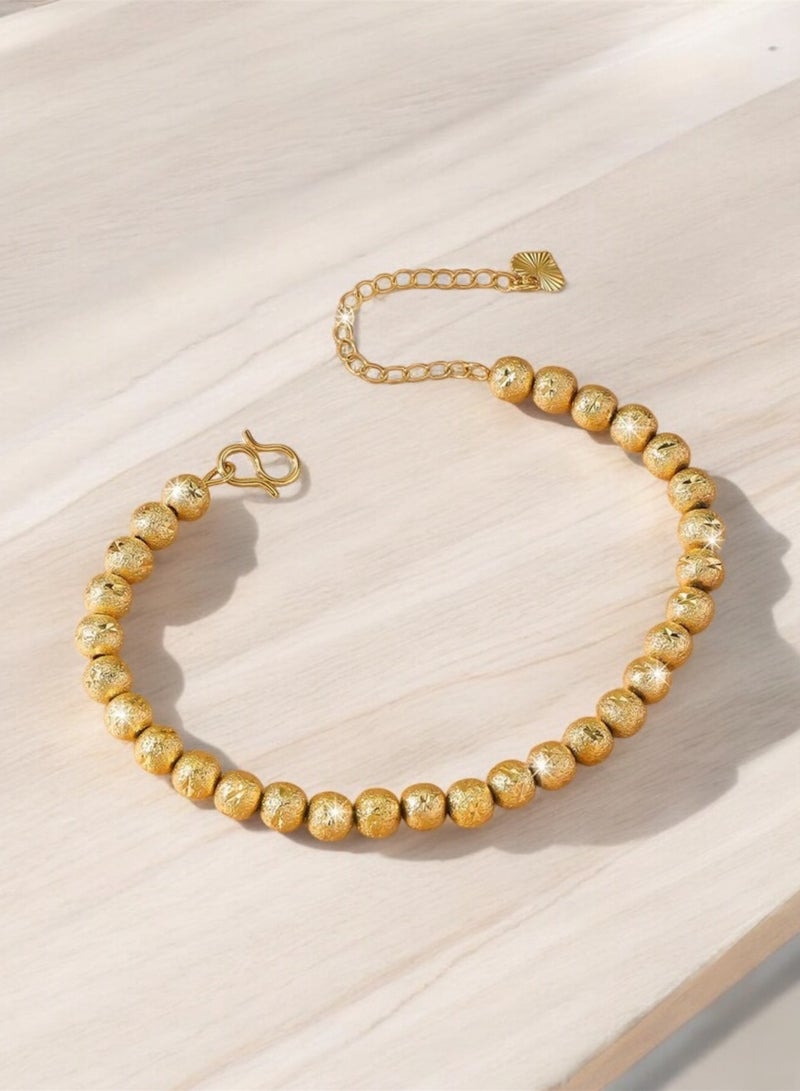 غولدماكس اسوارة نسائية أنيقة شبيهة الذهب مطلية عيار 21 - Image 1