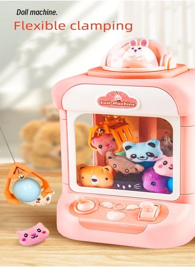 fashionhome Cute Rabbit Vending Machine Candy Grabber Machine Mini Claw Machine Prize Dispenser Toy for Girls Boys Children 19x17.5x30.5 cm  - Image 2