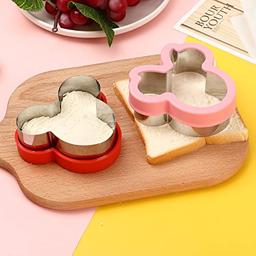 Magigift Multicolor 7-Piece Cookie Cutter Set - Head, Bow, Shoes, Gloves Shapes - Stainless Steel, Dishwasher Safe - Image 4