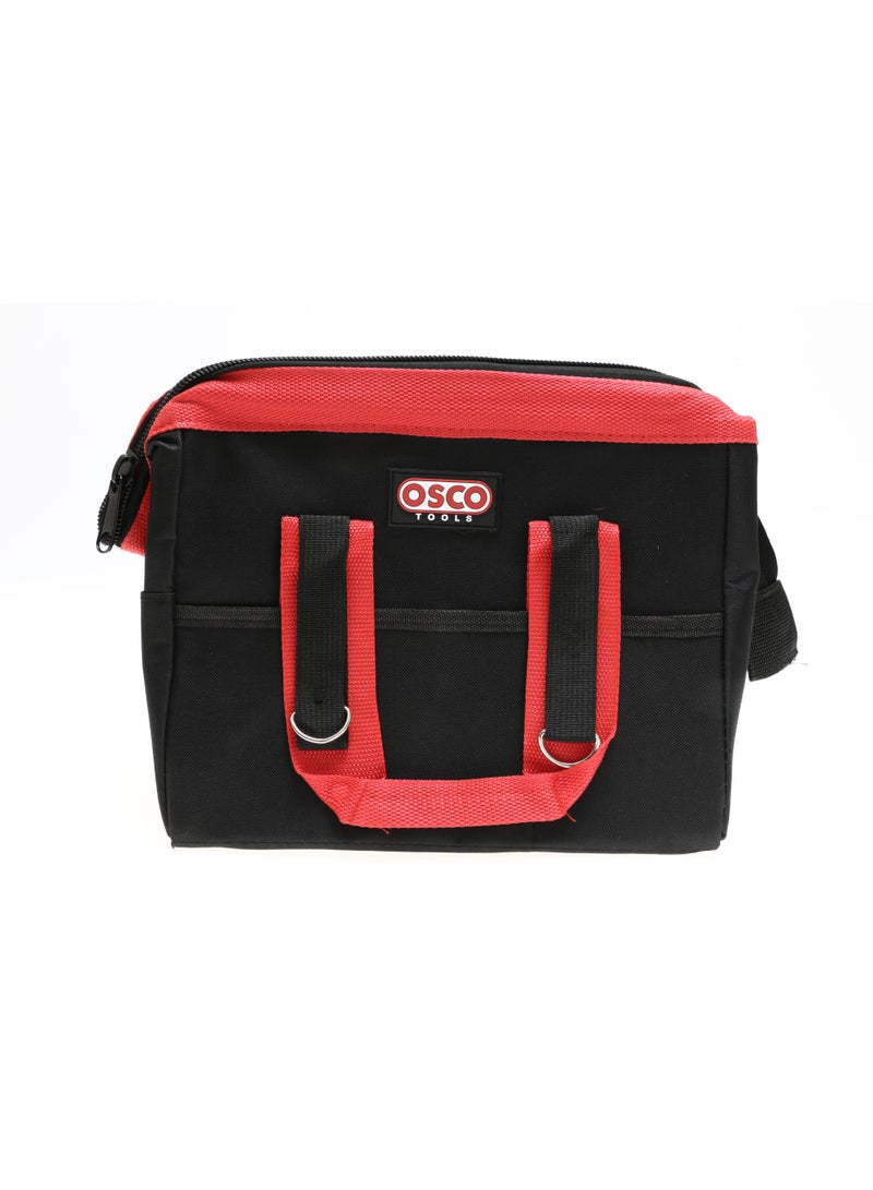 OSCO-TOOLS Osco 13-Inch Canvas Tool Bag – Heavy-Duty Tool Storage Bag with Multiple Pockets, Durable Fabric Construction, and Reinforced Handles for Hand Tools, Maintenance, and Workshop Use - Image 2