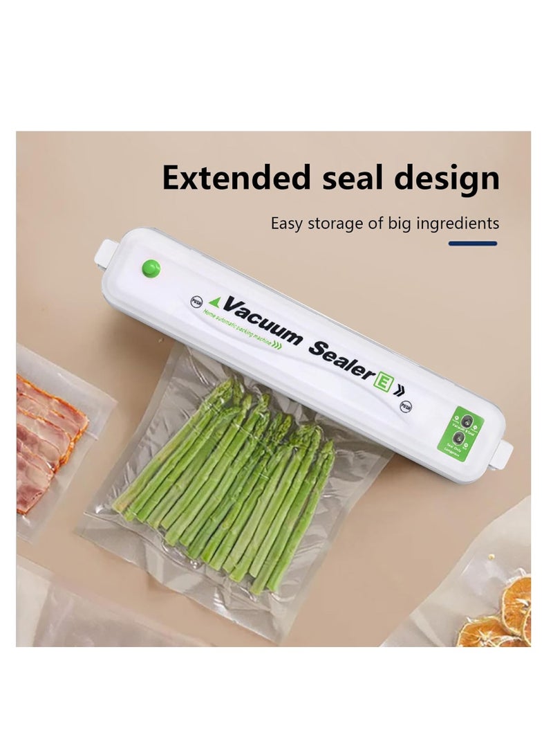 DIGI CORE Vacuum Sealer Machine Automatic Food Sealer Machine With 10 Sealing Bags Food Vacuum Air Sealing System For Food Preservation Storage Saver Easy To Clean - Image 3