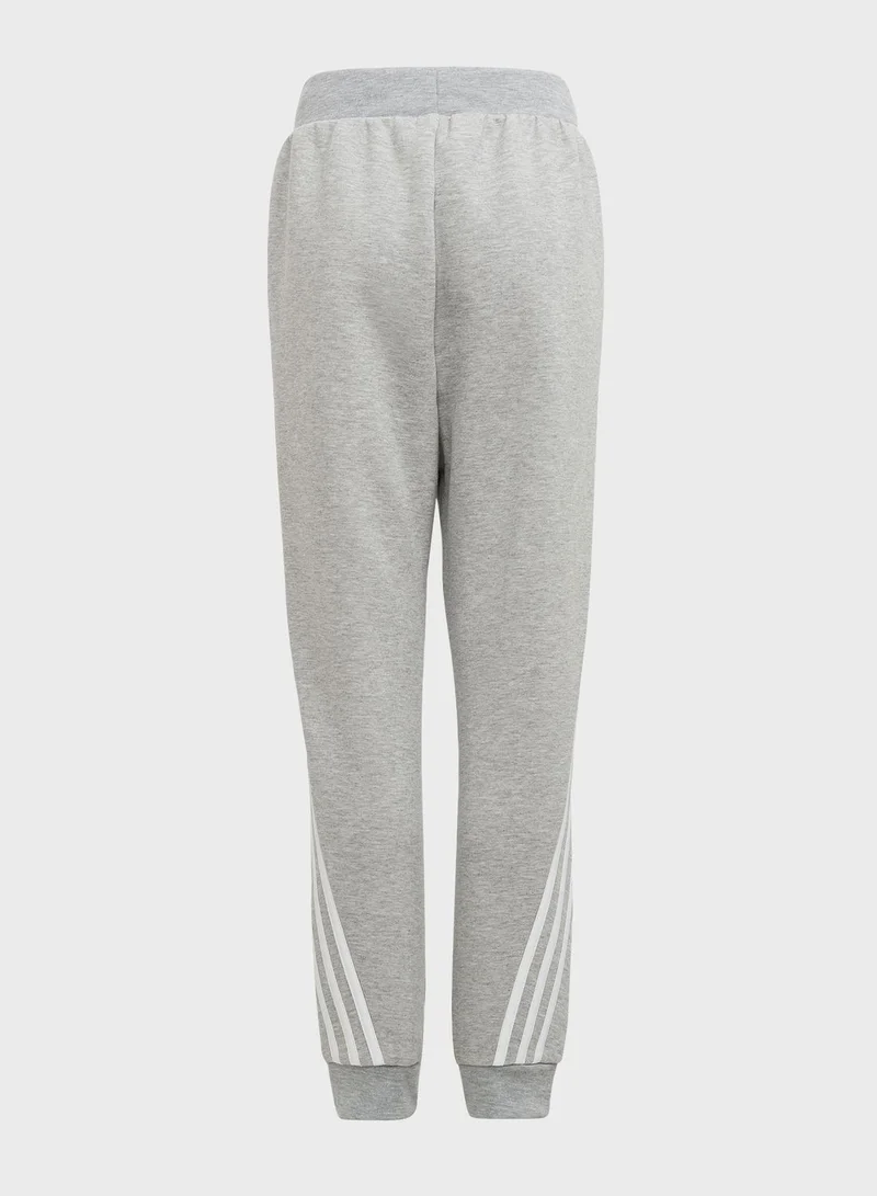 Adidas Youth 3 Stripe Sweatpants