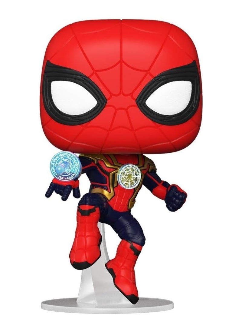 Funko Spider-Man - (Integrated Suit) - Spider-man - Collectable Vinyl Figure - Gift Idea - Official Merchandise  - Image 2