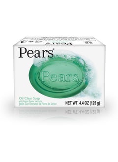 Pears Oil Clear Soap With Lemon Flower Extracts 4.4 Oz (5 Pack) 