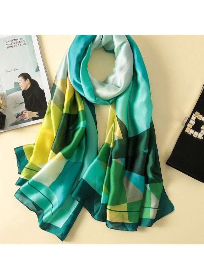SYOSI Spring and summer fashion print shawls Women's beach scarves - Image 3