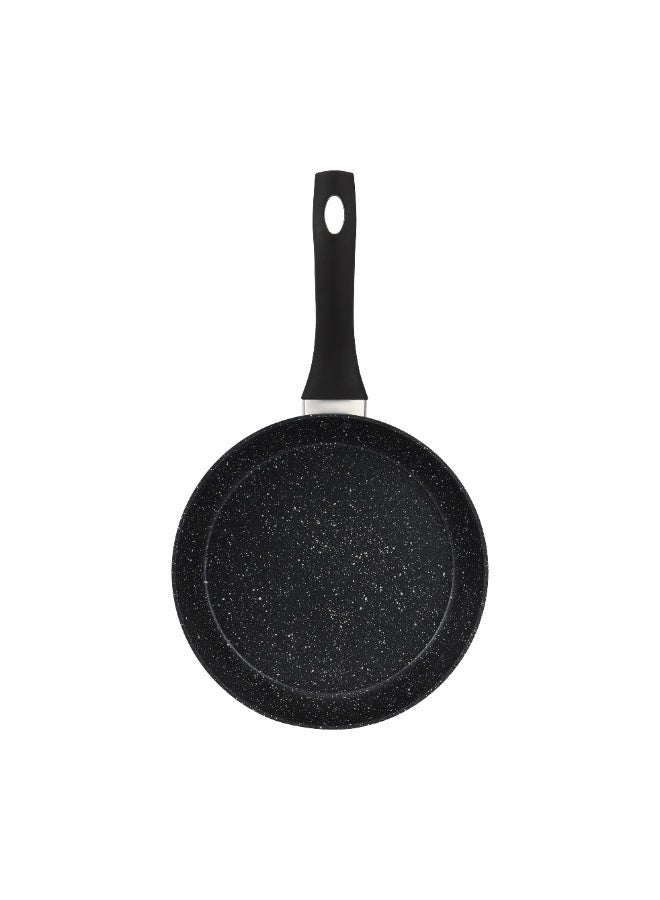 رويال فورد Royalford 3-Piece Non-Stick Cookware Set with Granite Coating RF12954 Aluminium Alloy Includes Casserole with Lid, Fry Pan with Bakelite Handles - Image 5
