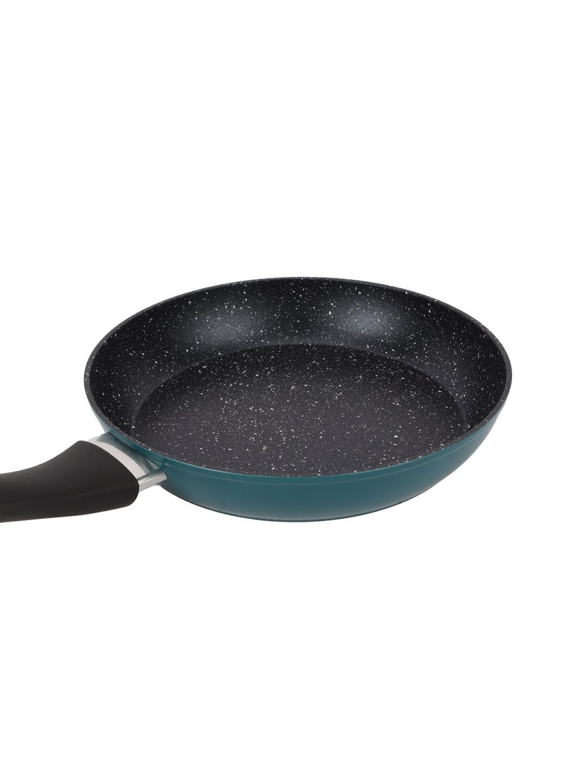 رويال فورد Royalford 3-Piece Non-Stick Cookware Set with Granite Coating RF12954 Aluminium Alloy Includes Casserole with Lid, Fry Pan with Bakelite Handles - Image 4