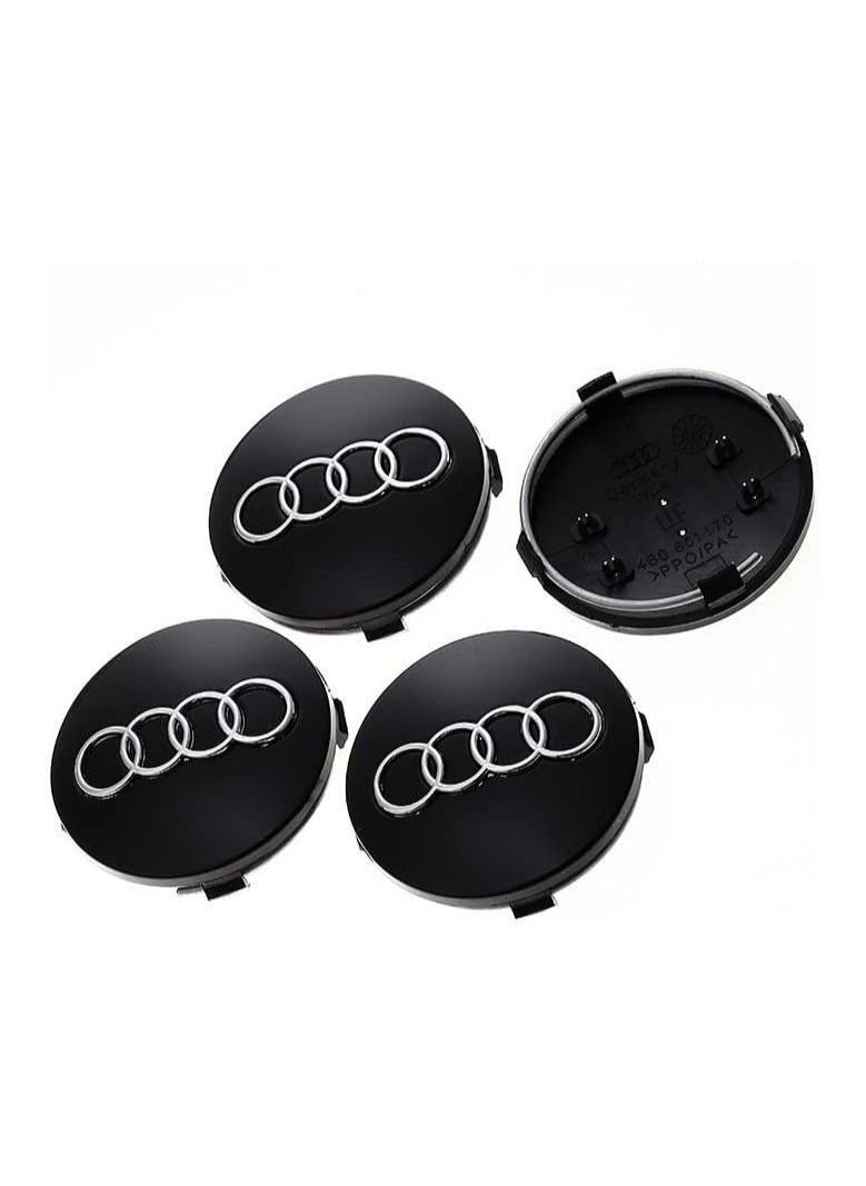 Generic 4 NEW * 60 mm fit Audi Wheel Center Hub Caps  - Image 1