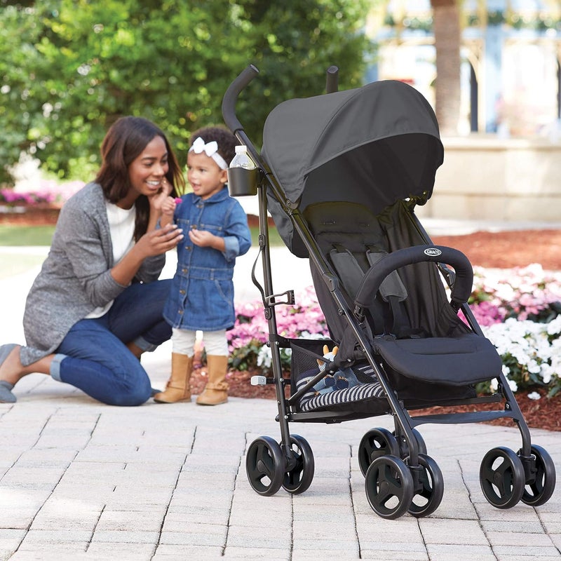 Graco TraveLite Compact Stroller in Grey - Image 3
