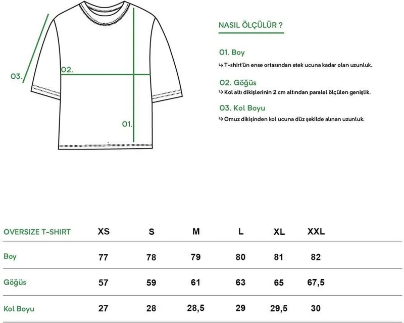 بي ار زد كولكشن Oversize Unisex Fearless T-Shirt