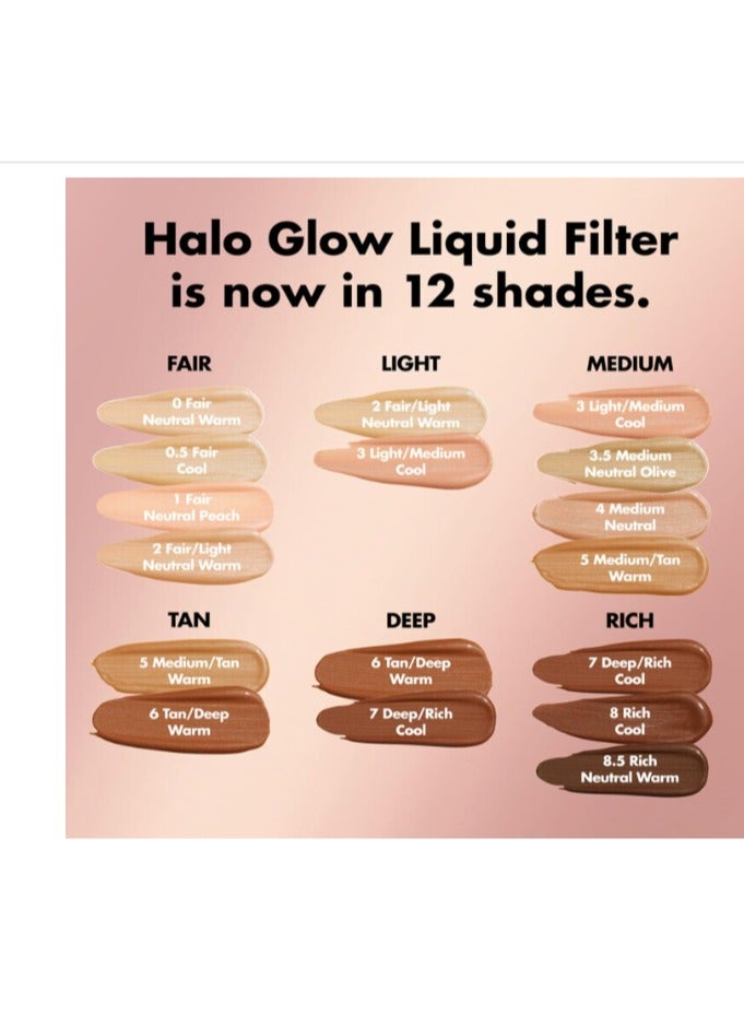 elf E.l.F Halo Glow Liquid Filter- 3 Light/Medium beige - Image 2
