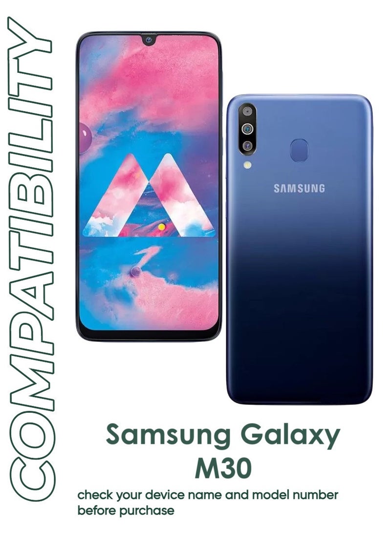 ACLIX 4 Pieces Antistatic ESD Dustproof Premium Quality High Definition Tempered Glass Screen Protector Designed For Samsung Galaxy M30 - Image 3