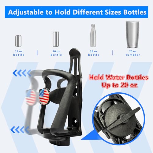 BAKAFOH F3 Driver Handlebar Mounted Ajustable Drink Bottle Holder Expander Kit for Can Am Spyder F3F3SF3LF3T 2015 Models Cup Holder Accessories Right Side - Image 3