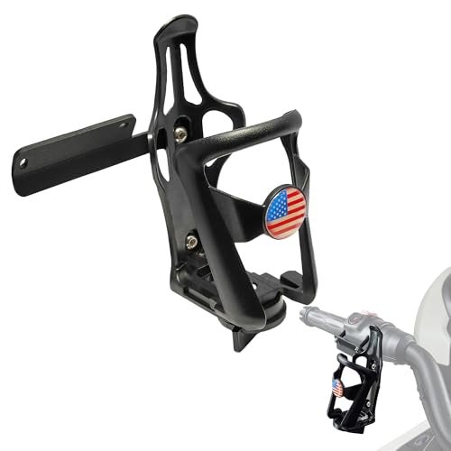 BAKAFOH F3 Driver Handlebar Mounted Ajustable Drink Bottle Holder Expander Kit for Can Am Spyder F3F3SF3LF3T 2015 Models Cup Holder Accessories Right Side - Image 1