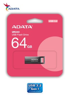 ADATA UR340 64GB USB 3.2 Flash Drive Lightweight Waterproof | Metal | Fast Data Transfer  - Image 2